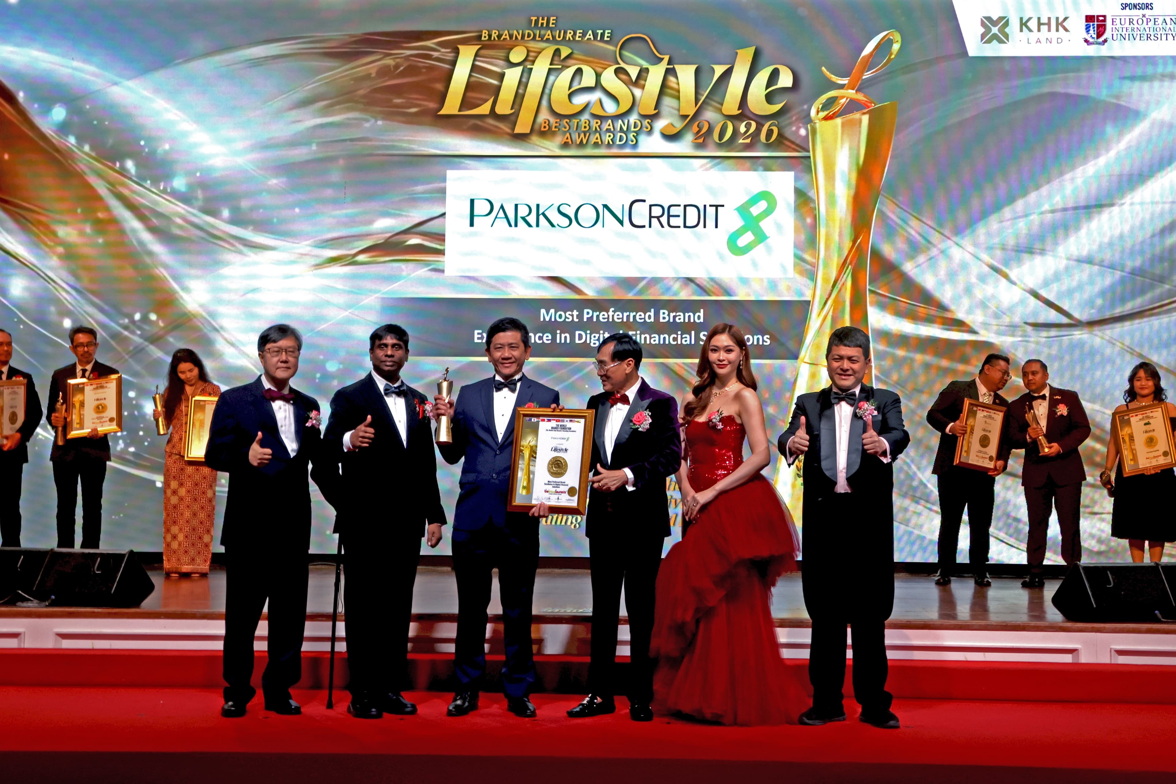 Parkson Credit Secures Award for 'Excellence in Digital Financial Solutions' at the BrandLaureate Awards 2026